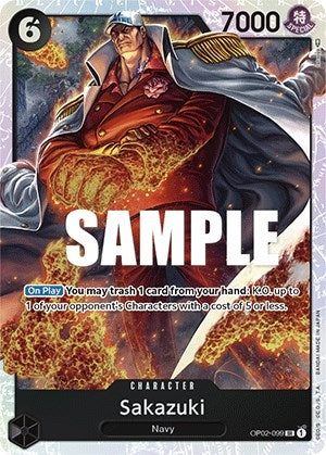 (OP02-099) Sakazuki - Super Rare