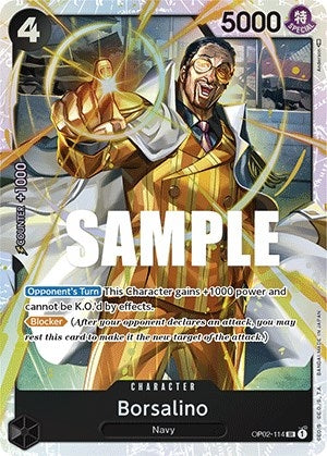 (OP02-114) Borsalino - Super Rare