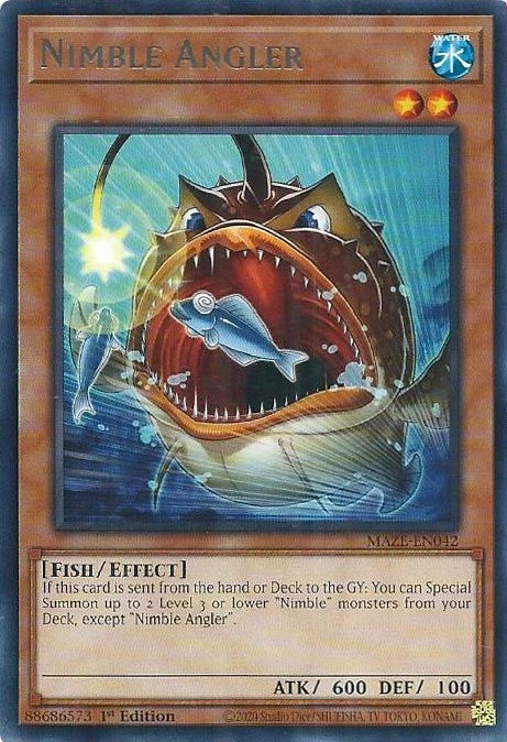 Nimble Angler (MAZE-EN042)  Rare