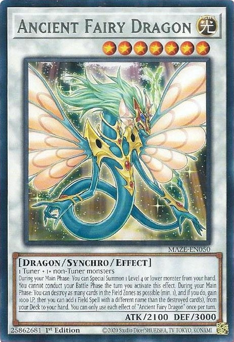 Ancient Fairy Dragon (MAZE-EN050)  Rare