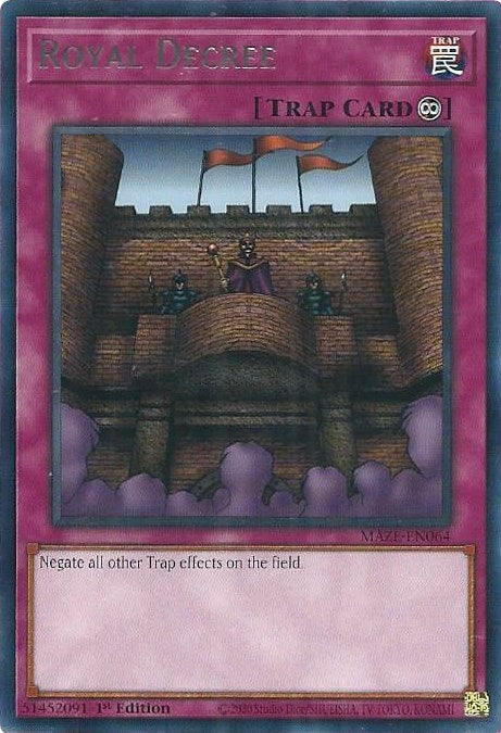 Royal Decree (MAZE-EN064)  Rare
