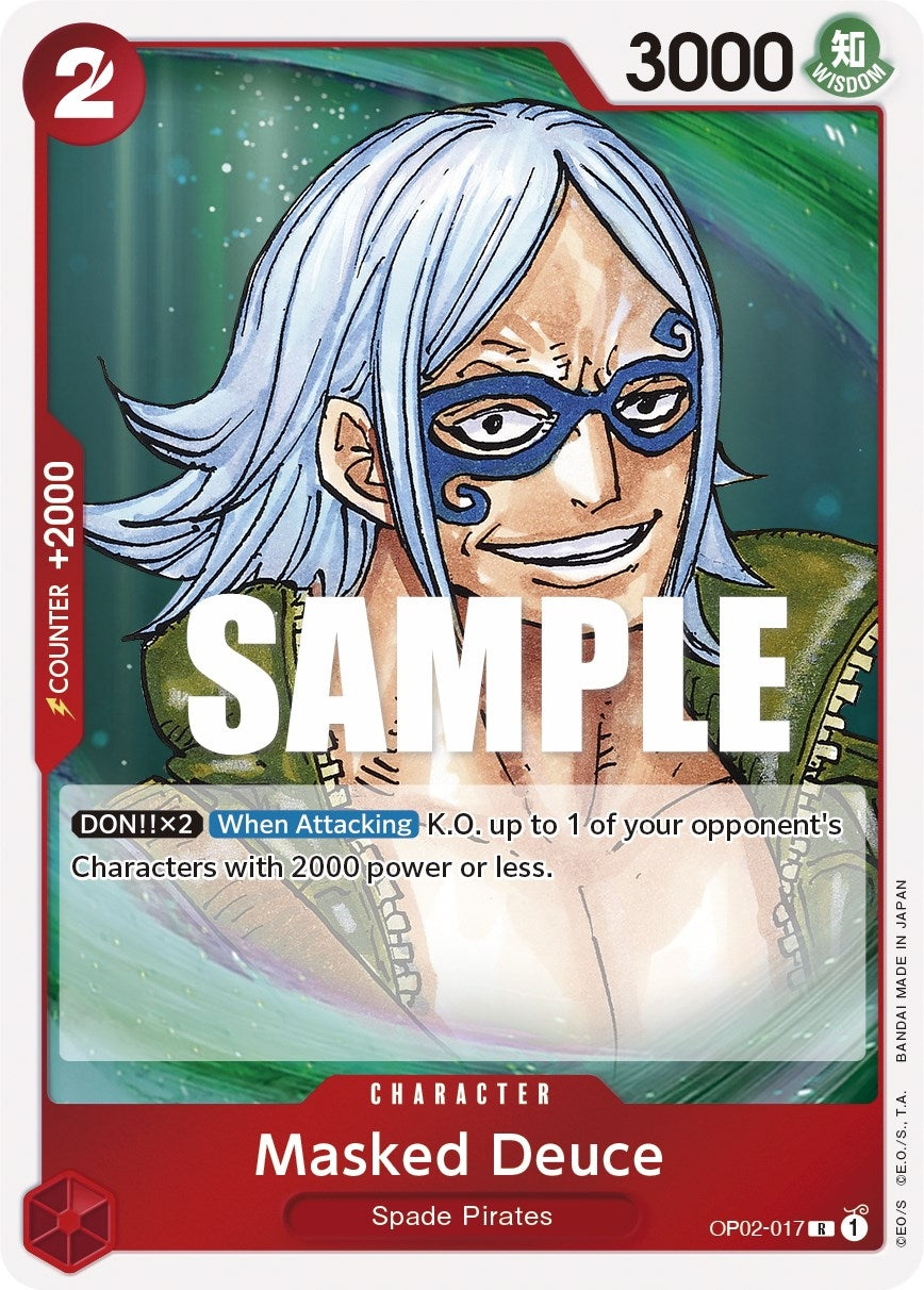 (OP02-017) Masked Deuce - Rare