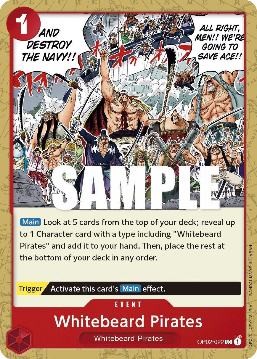 (OP02-022) Whitebeard Pirates - Uncommon