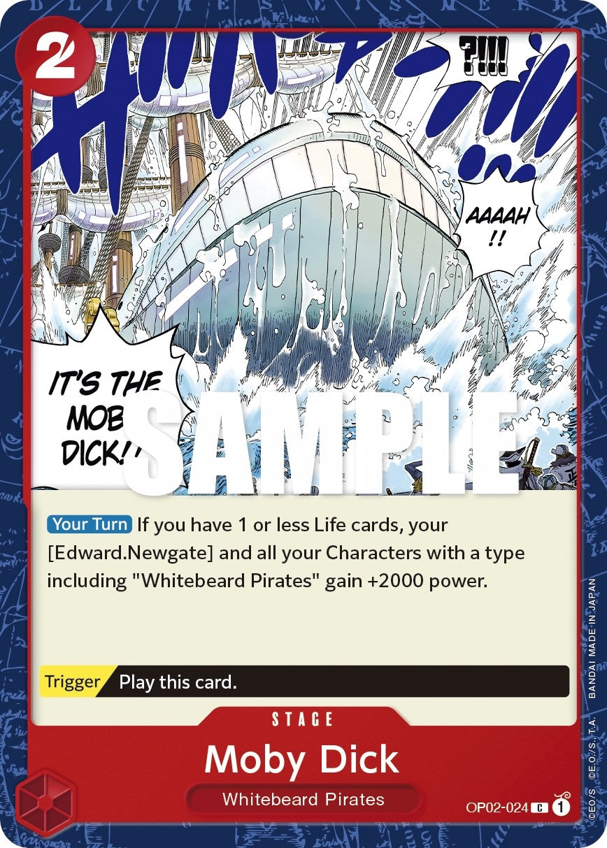 (OP02-024) Moby Dick - Common
