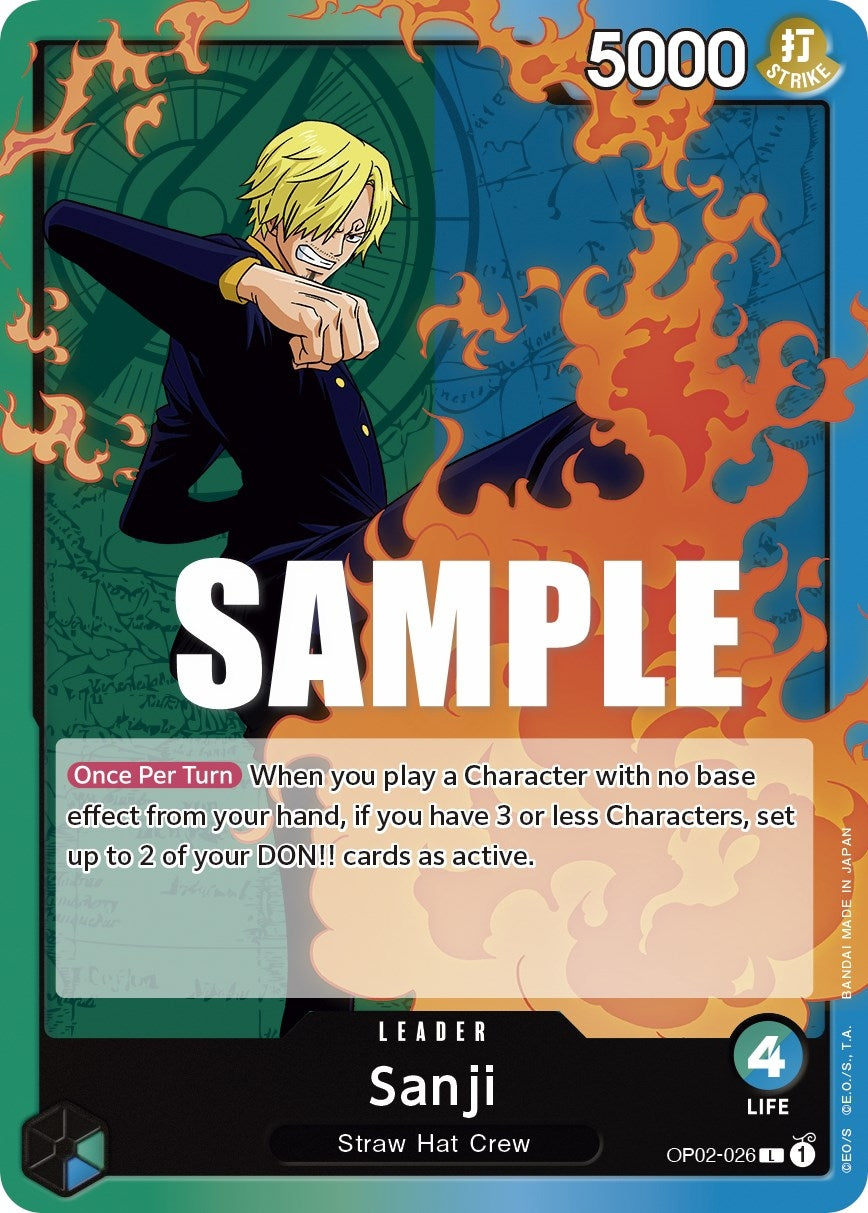 (OP02-026) Sanji - Leader