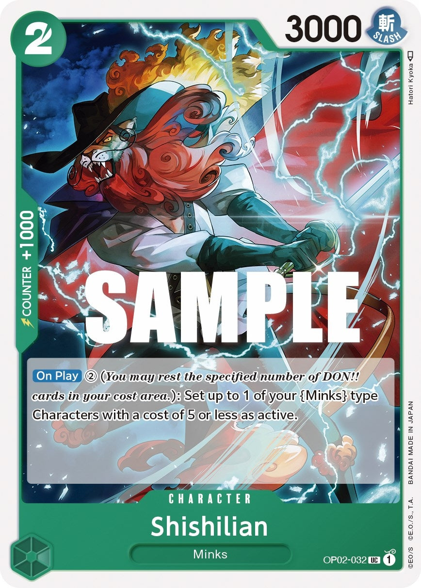 (OP02-032) Shishilian - Uncommon