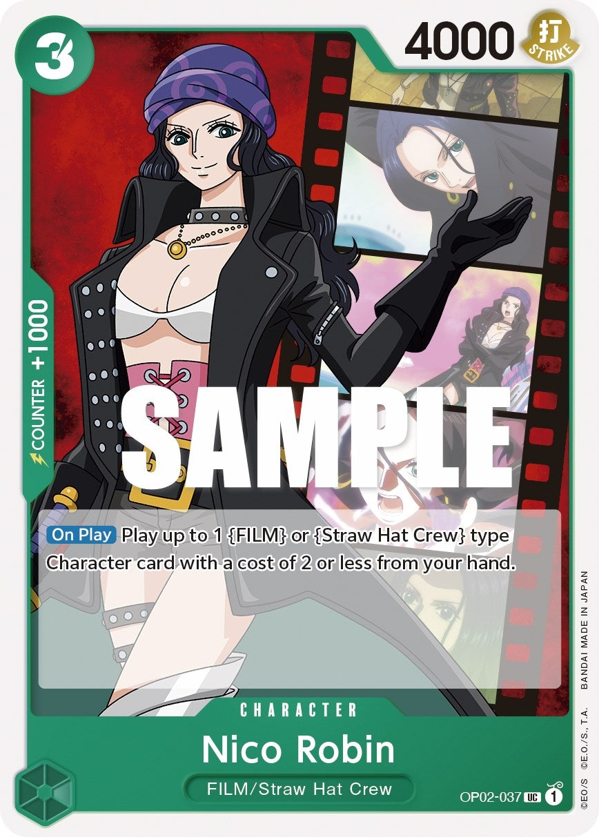 (OP02-037) Nico Robin - Uncommon