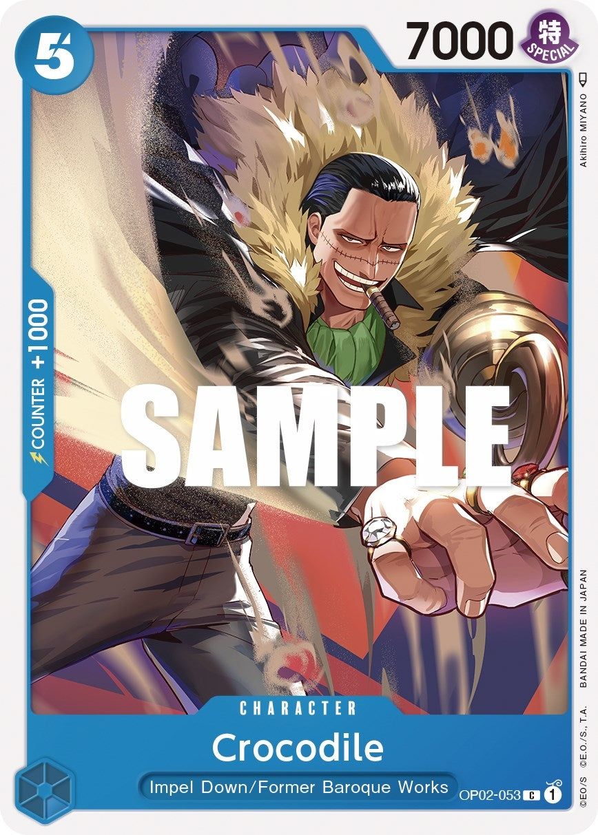 (OP02-053) Crocodile - Common