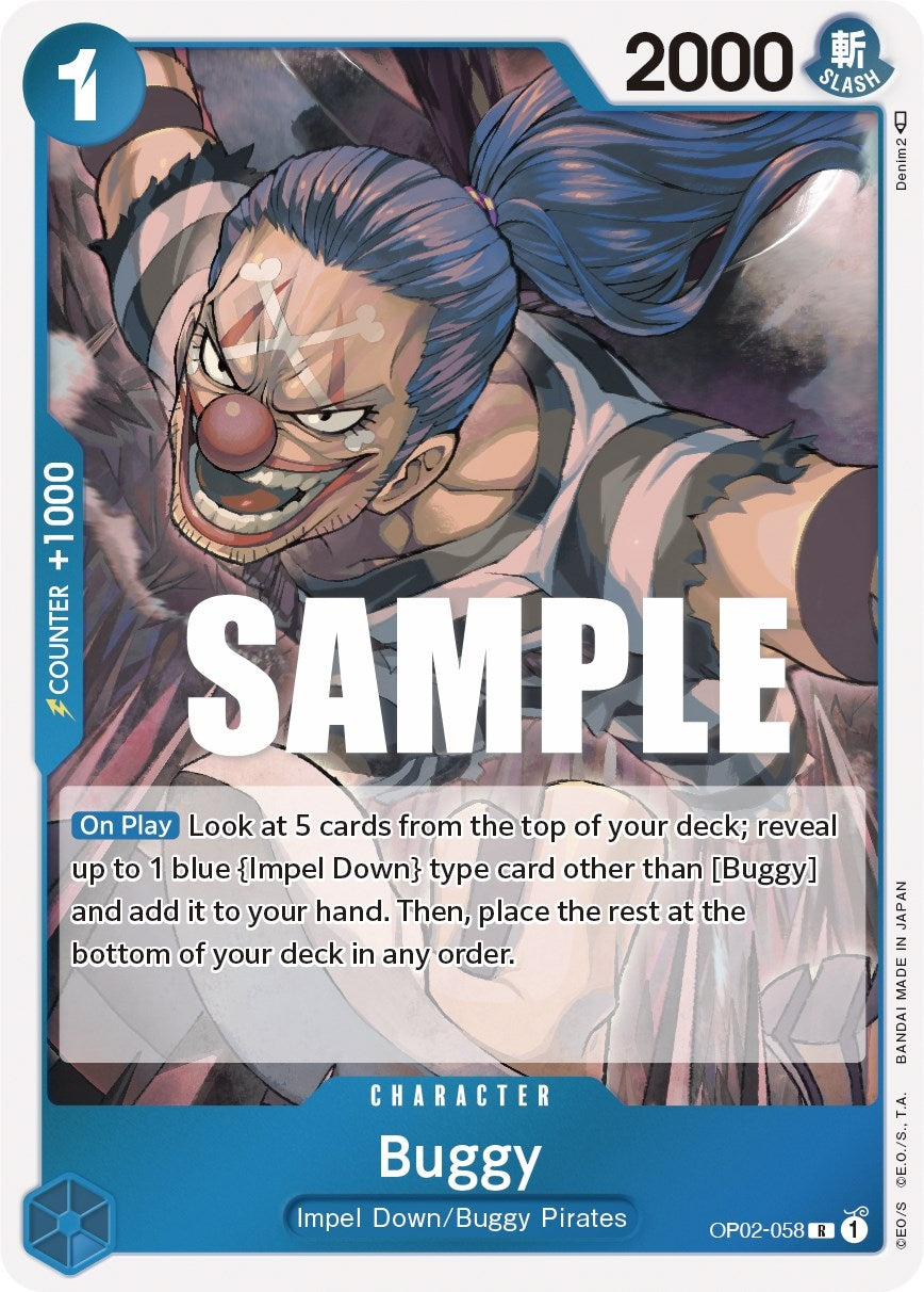 (OP02-058) Buggy - Rare