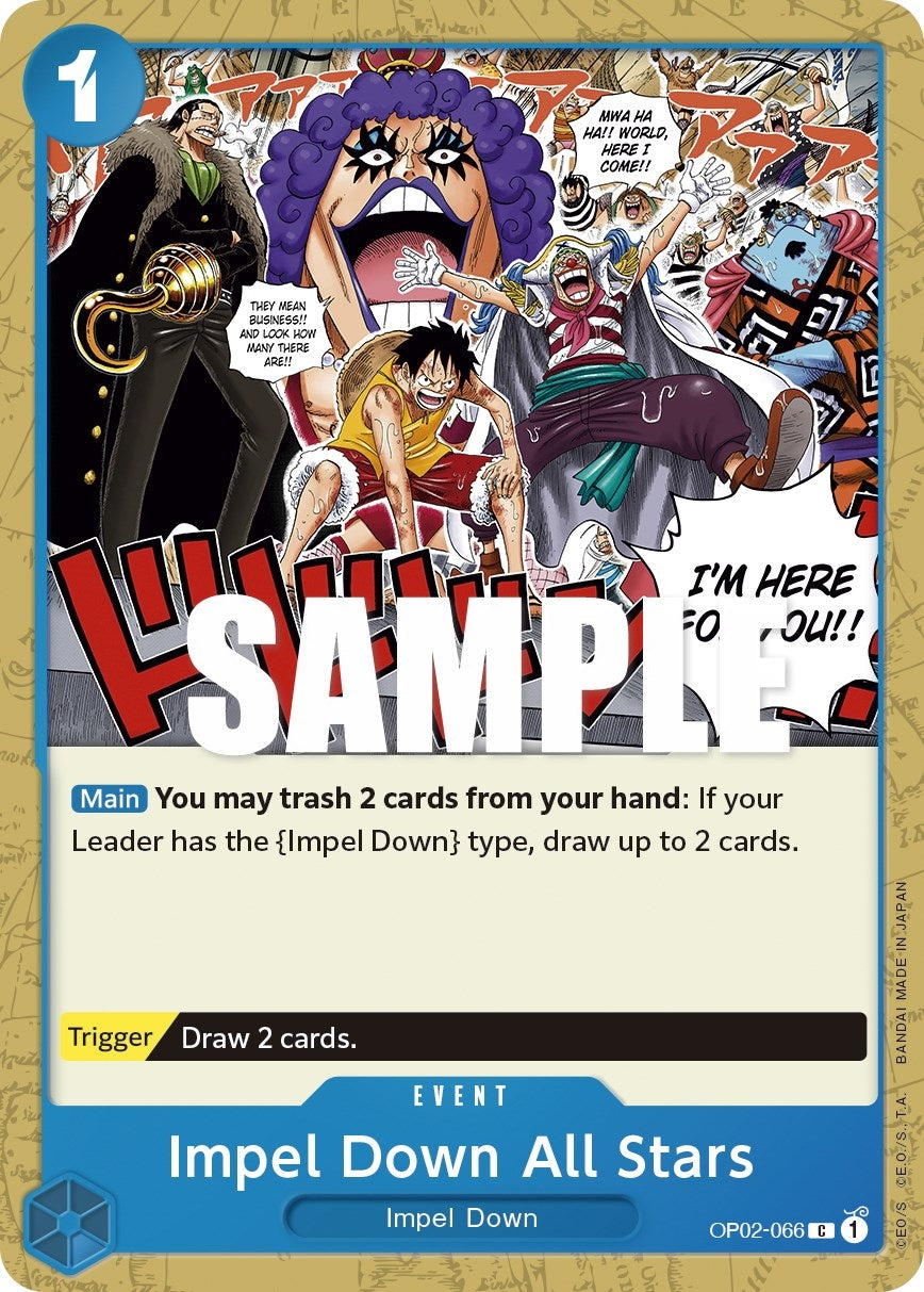 (OP02-066) Impel Down All Stars - Common