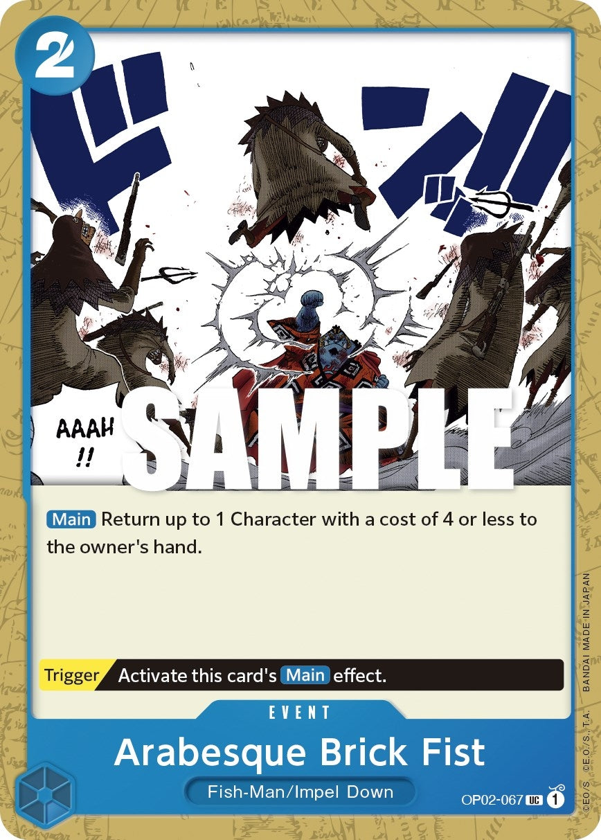 (OP02-067) Arabesque Brick Fist - Uncommon