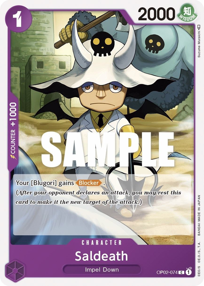 (OP02-074) Saldeath - Common
