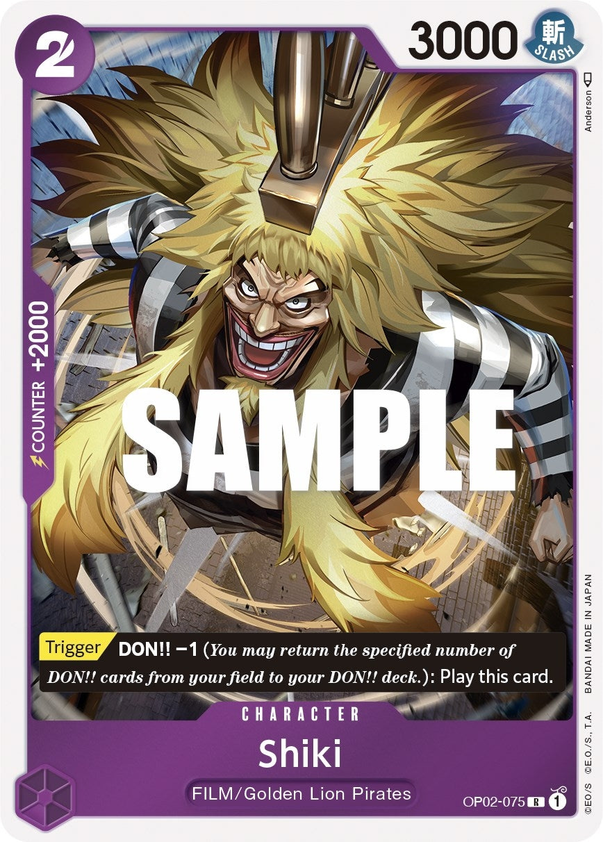 (OP02-075) Shiki - Rare