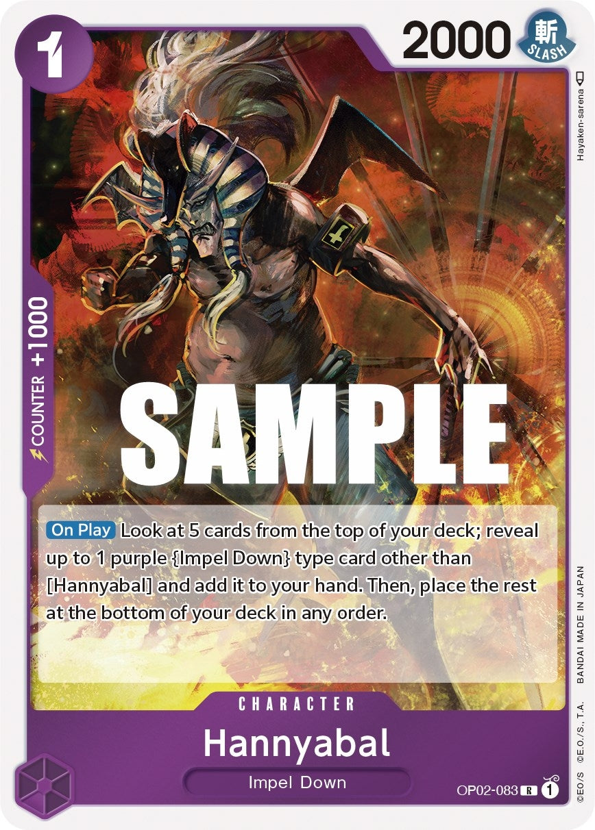 (OP02-083) Hannyabal - Rare
