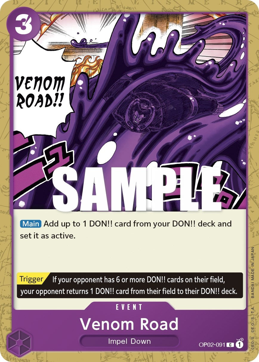 (OP02-091) Venom Road - Common