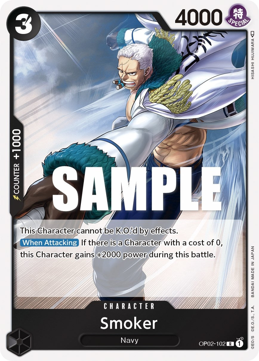 (OP02-102) Smoker - Rare