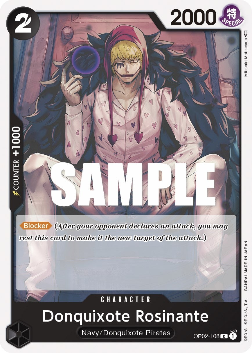 (OP02-108) Donquixote Rosinante - Common