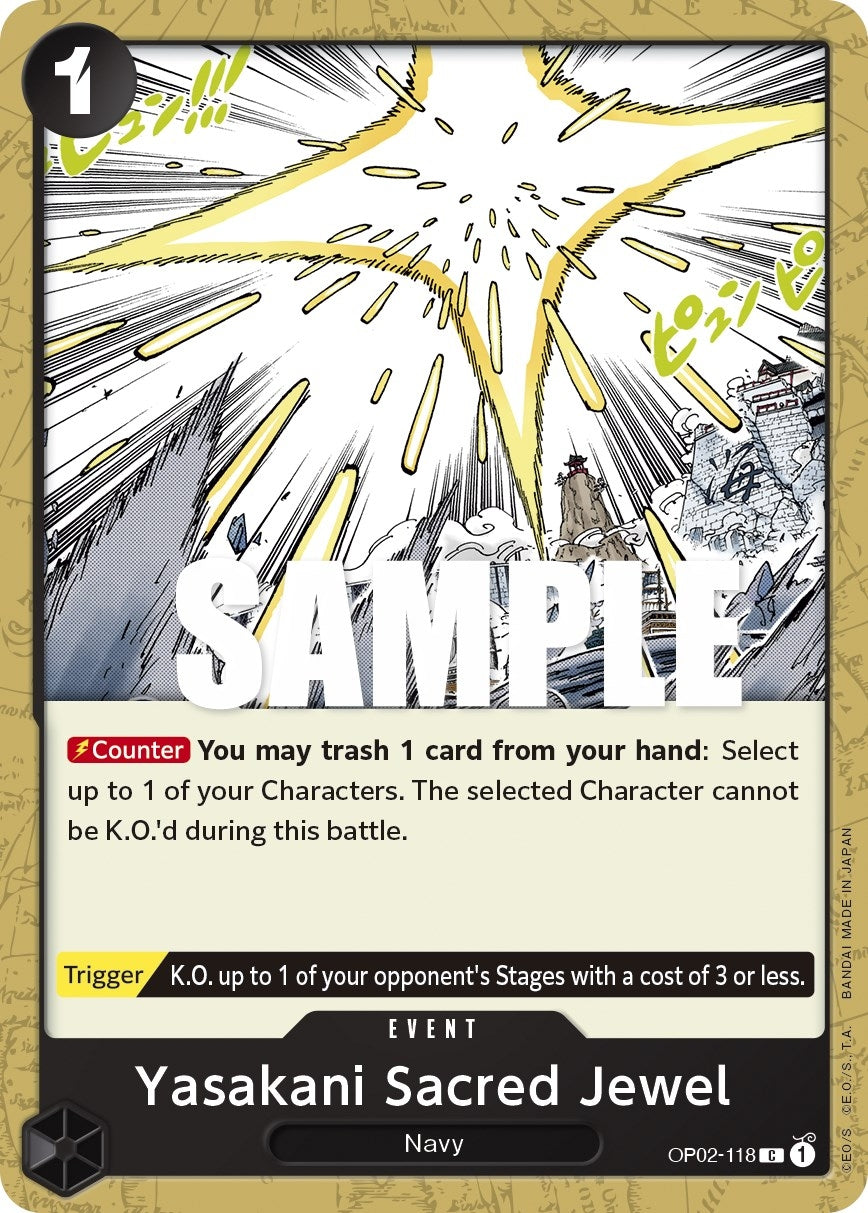 (OP02-118) Yasakani Sacred Jewel - Common