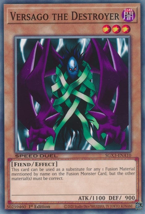 Versago the Destroyer (SGX3-ENA10)  Common