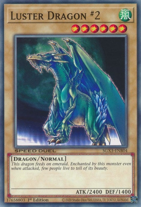 Luster Dragon #2 (SGX3-ENB04)  Common