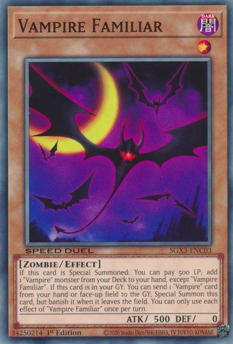 Vampire Familiar (SGX3-ENC03)  Common