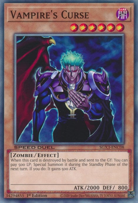 Vampire's Curse (SGX3-ENC08)  Common