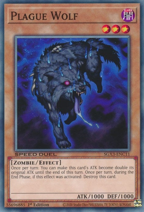 Plague Wolf (SGX3-ENC11)  Common
