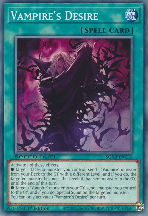Vampire's Desire (SGX3-ENC18)  Common