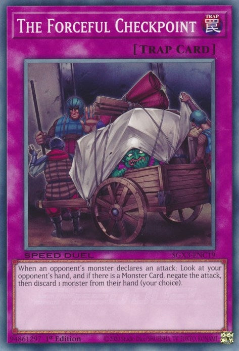 The Forceful Checkpoint (SGX3-ENC19)  Common