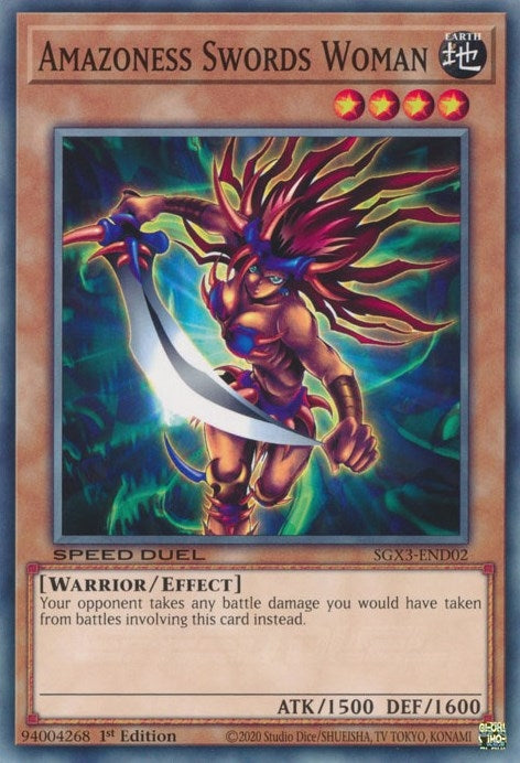 Amazoness Swords Woman (SGX3-END02)  Common