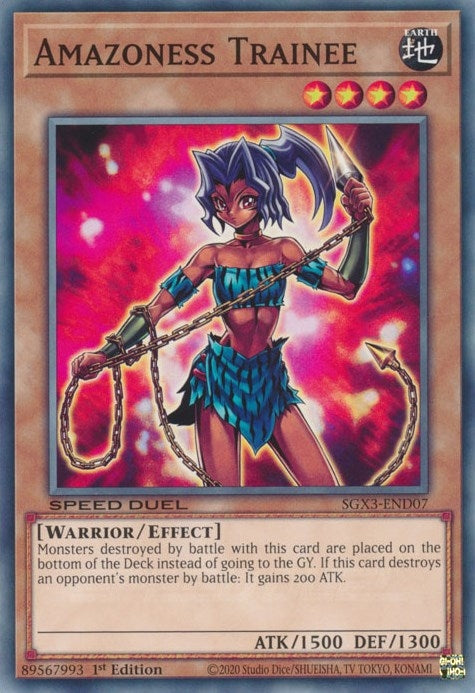 Amazoness Trainee (SGX3-END07)  Common
