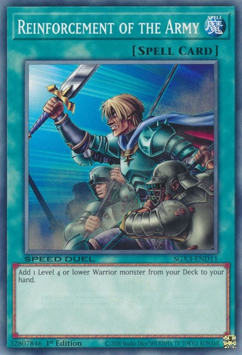 Reinforcement of the Army (SGX3-END11)  Common