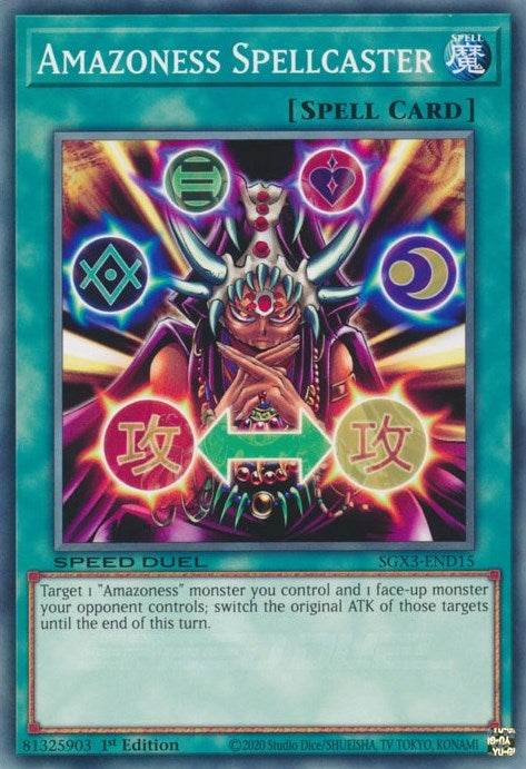 Amazoness Spellcaster (SGX3-END15)  Common
