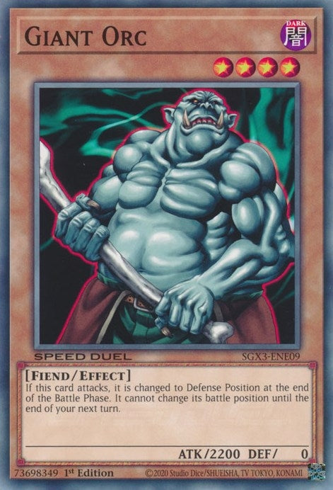 Giant Orc (SGX3-ENE09)  Common