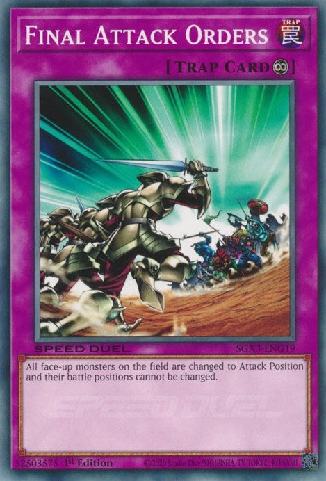 Final Attack Orders (SGX3-ENG19)  Common