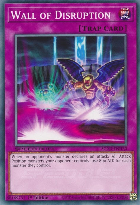 Wall of Disruption (SGX3-ENH20)  Common