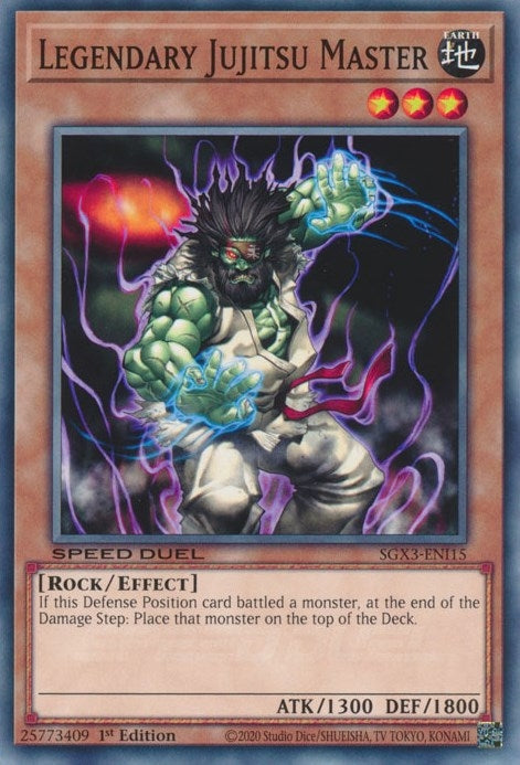 Legendary Jujitsu Master (SGX3-ENI15)  Common