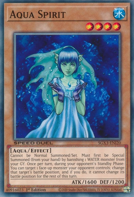 Aqua Spirit (SGX3-ENI20)  Common