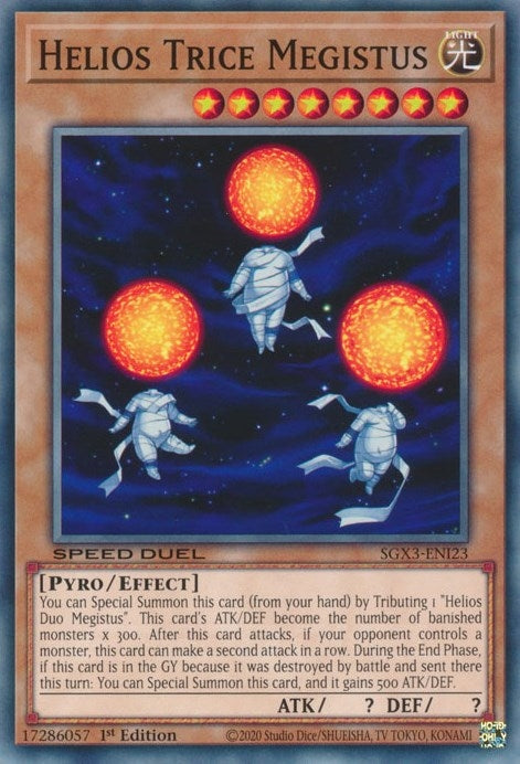 Helios Trice Megistus (SGX3-ENI23)  Common
