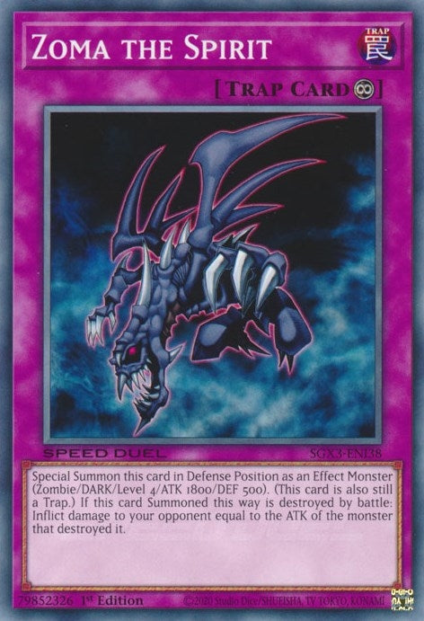 Zoma the Spirit (SGX3-ENI38)  Common