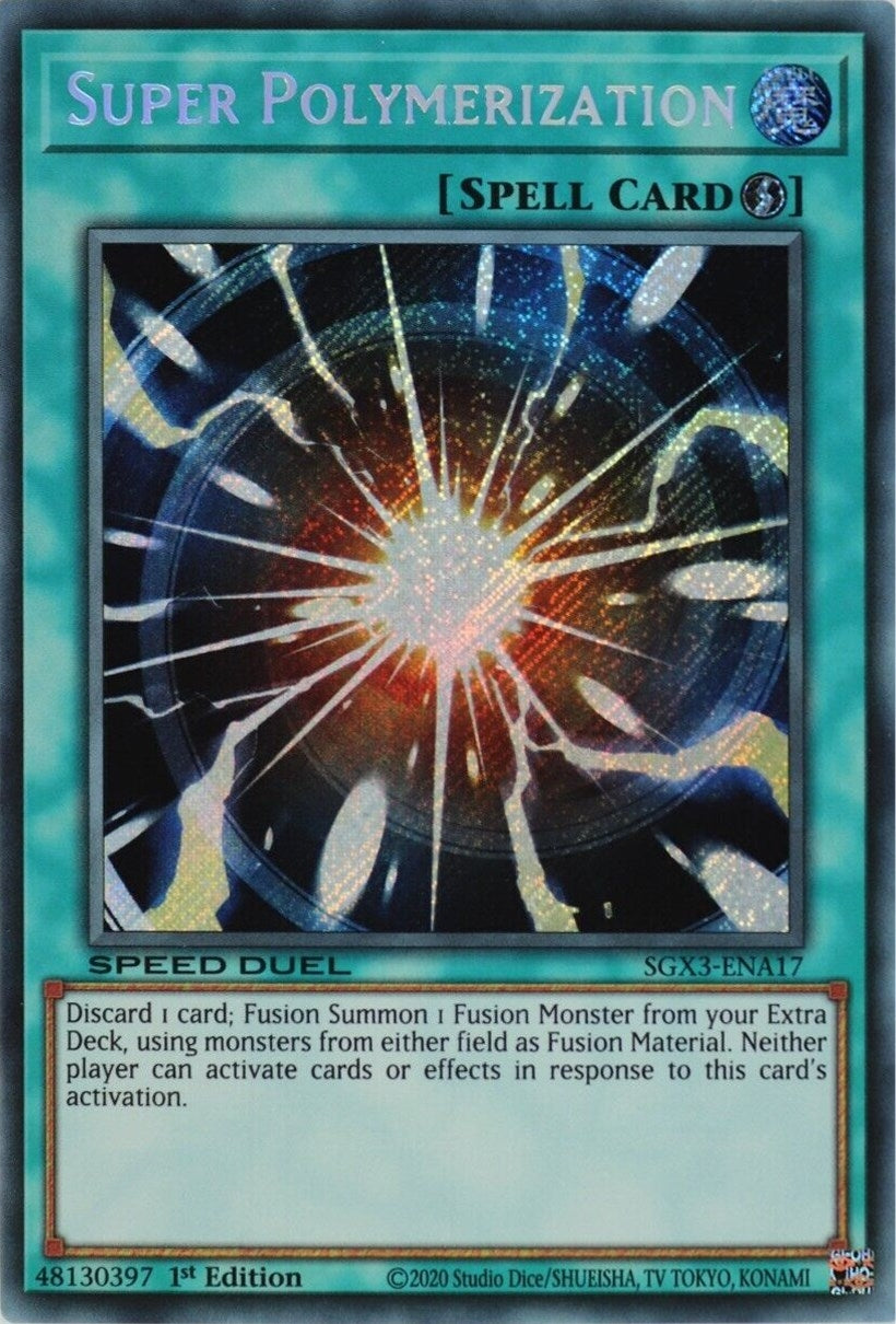 Super Polymerization  (SGX3-ENA17)  Secret Rare
