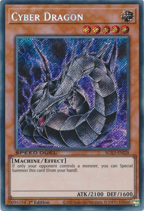Cyber Dragon  (SGX3-ENI28)  Secret Rare