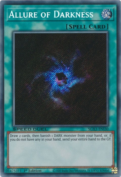 Allure of Darkness  (SGX3-ENI30)  Secret Rare