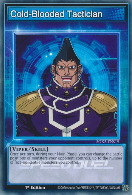 Cold-Blooded Tactician (SGX3-ENS19)  Common