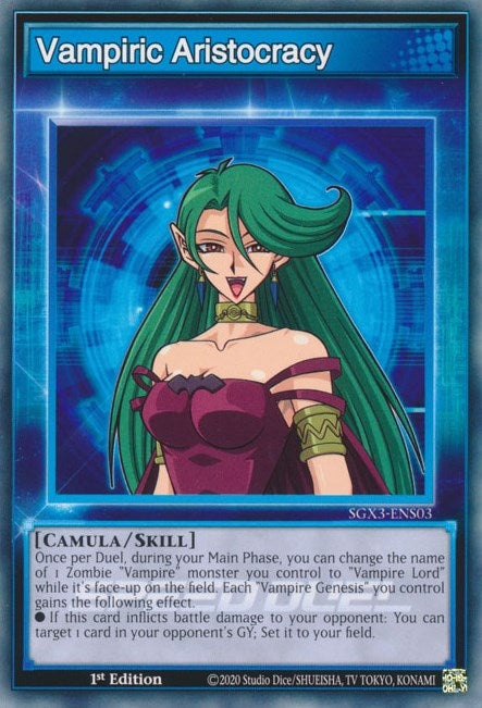 Vampiric Aristocracy (SGX3-ENS03)  Common