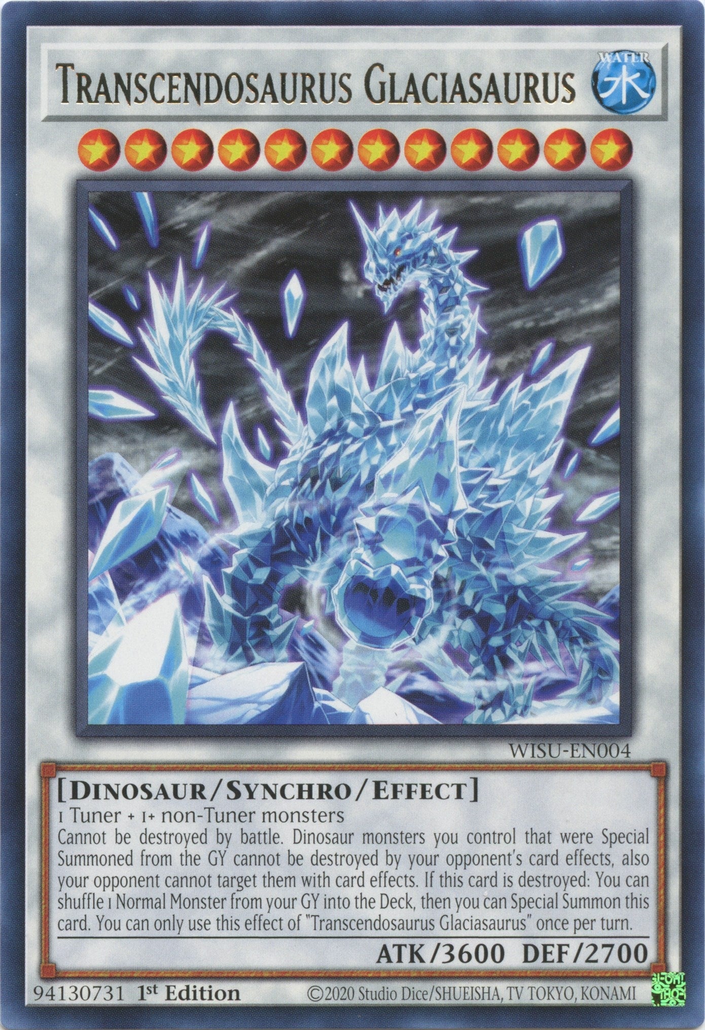 Transcendosaurus Glaciasaurus (WISU-EN004)  Rare
