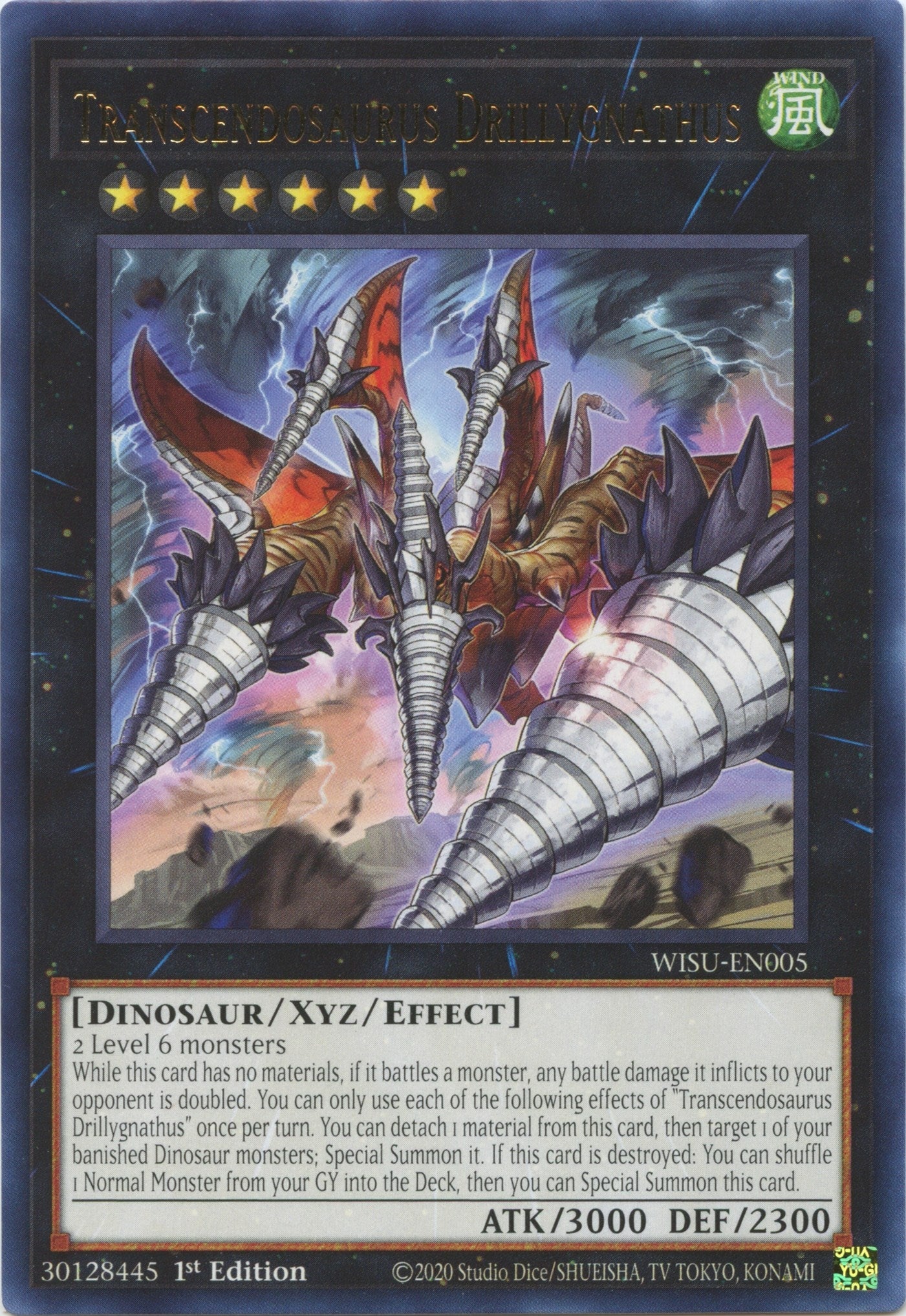 Transcendosaurus Drillygnathus (WISU-EN005)  Rare