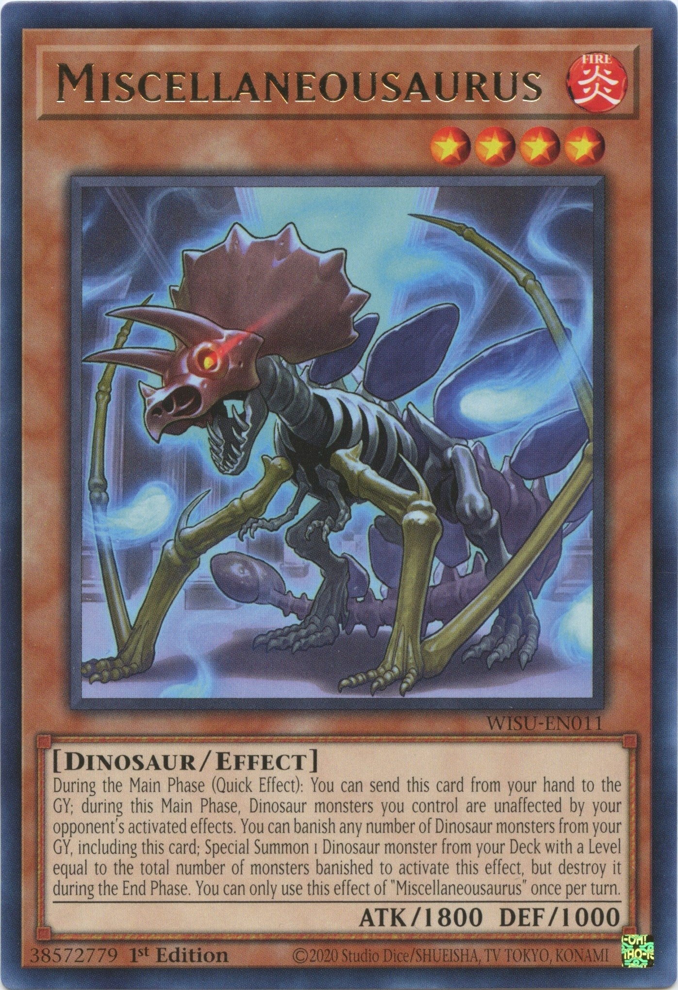 Miscellaneousaurus (WISU-EN011)  Rare