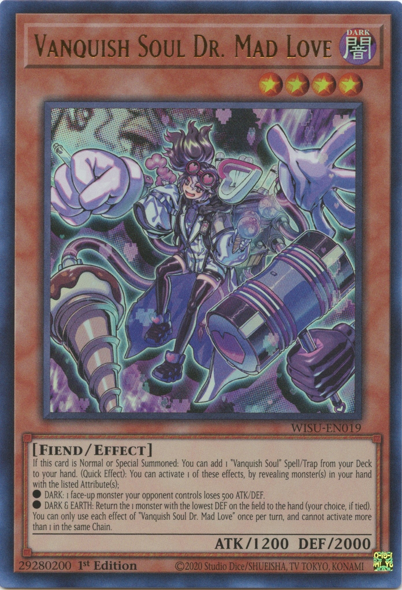 Vanquish Soul Dr. Mad Love (WISU-EN019)  Ultra Rare
