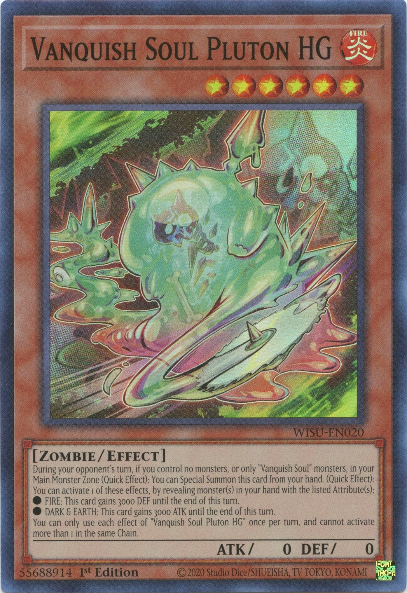 Vanquish Soul Pluton HG (WISU-EN020)  Super Rare